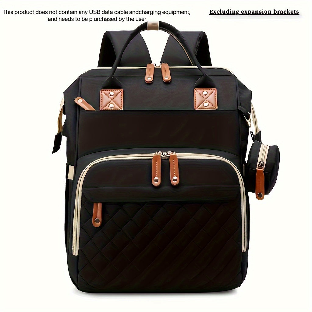 Ruffle Diaper Backpack – Stylish & Multifunctional Baby Bag