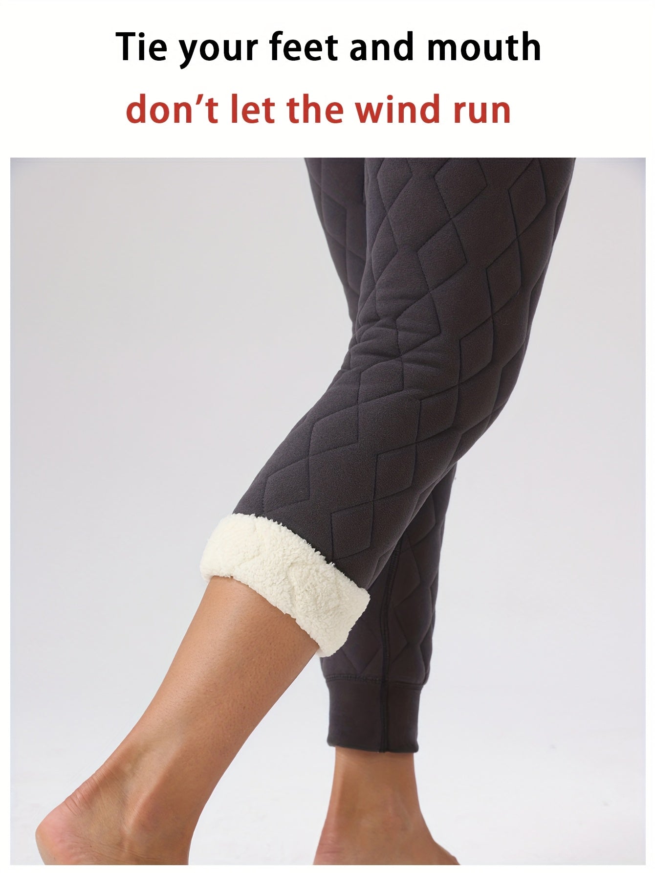 Women's Thermal Leggings – Fleece-Lined High-Waisted Bootcut